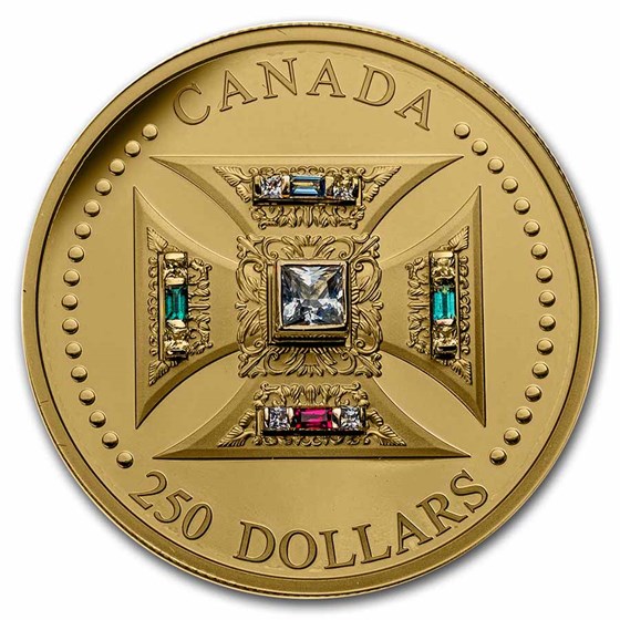 2023 Canada Gold $250 Queen Elizabeth II's St. Edward's Crown 2023 Canada Gold $250 Queen Elizabeth II's St. Edward's Crown